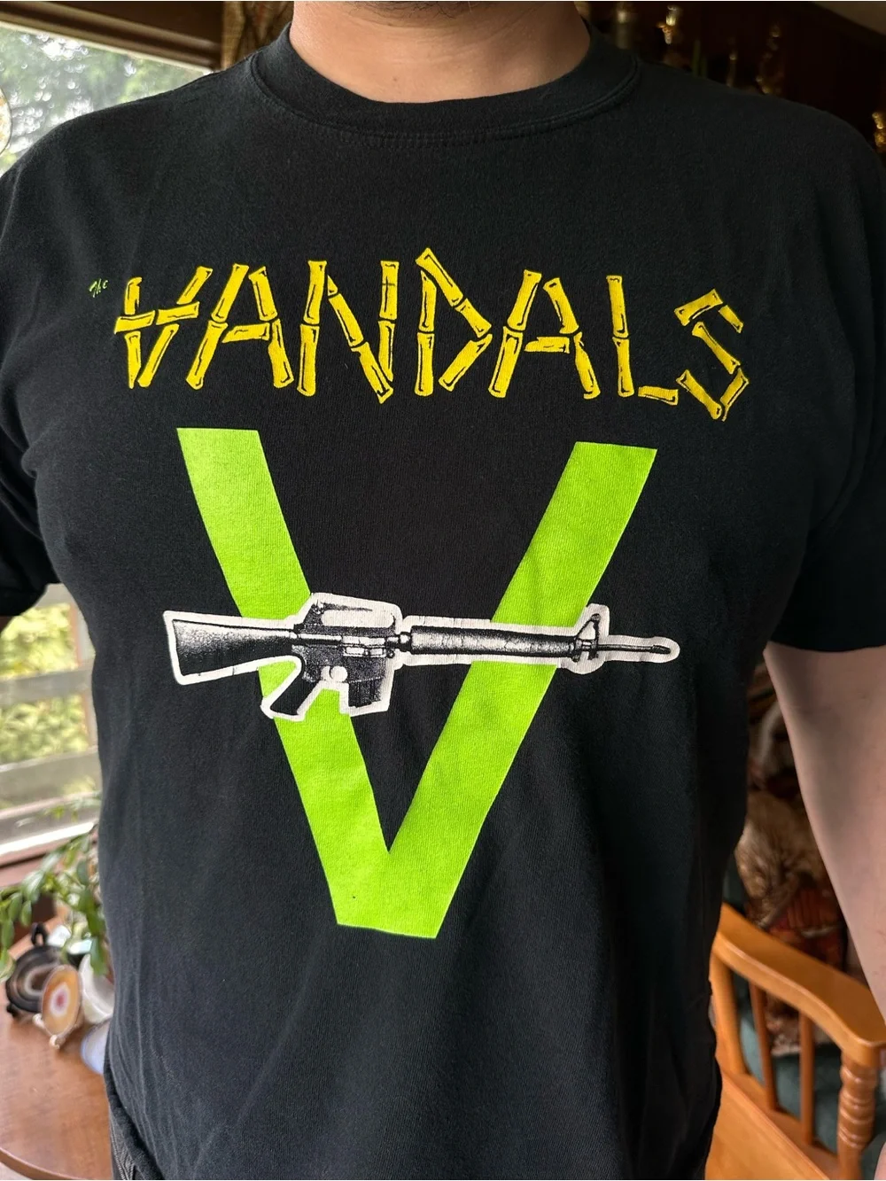 Vintage Neon The Vandals Band Tee